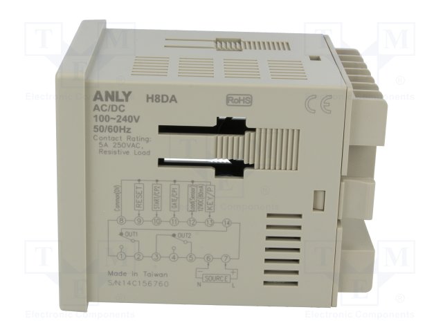 ANLY ELECTRONICS H8DA 100-240V AC/DC
