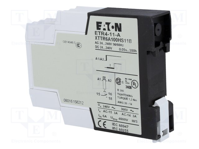 EATON ELECTRIC ETR4-11-A