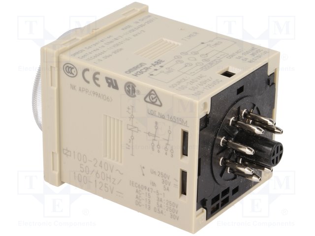OMRON H3CR-A8E 100-240AC/100-125DC