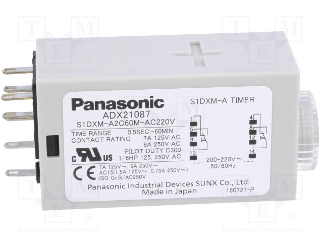 PANASONIC S1DXM-A2C60M-AC220V