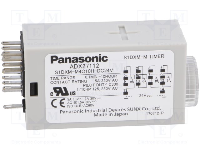 PANASONIC S1DXM-M4C10H-DC24V
