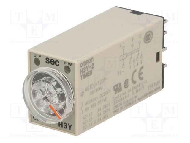 OMRON H3Y-2AC-100-120-5S