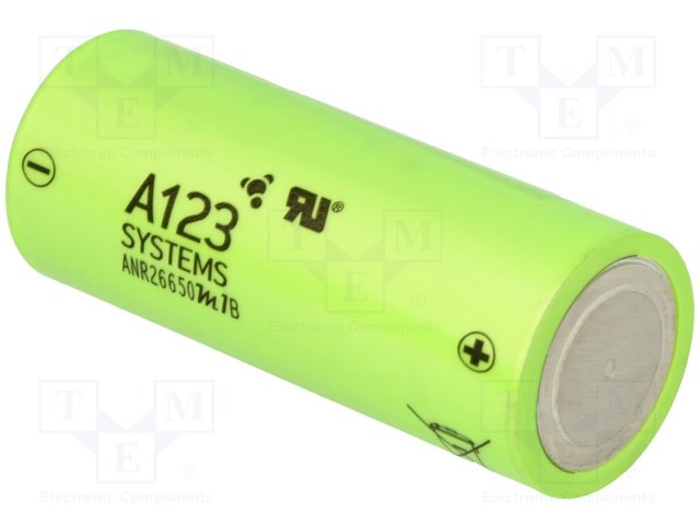 A123 SYSTEMS ANR26650M1B