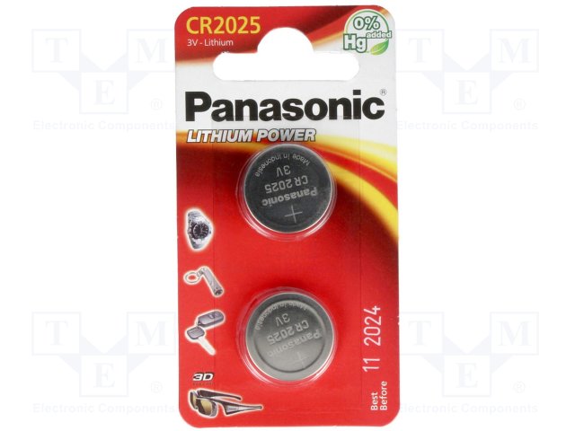 PANASONIC CR2025 B2