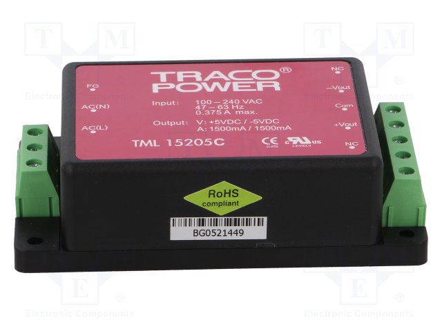 TRACO POWER TML 15205C