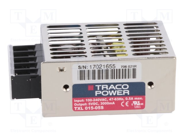 TRACO POWER TXL 015-05S