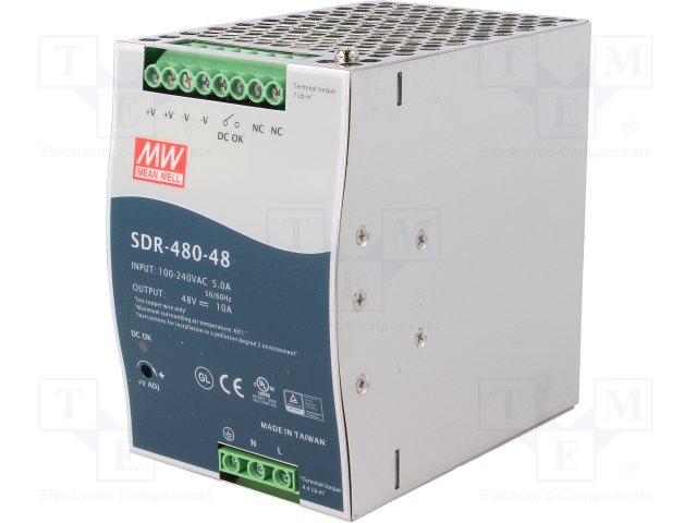MEAN WELL SDR-480-48