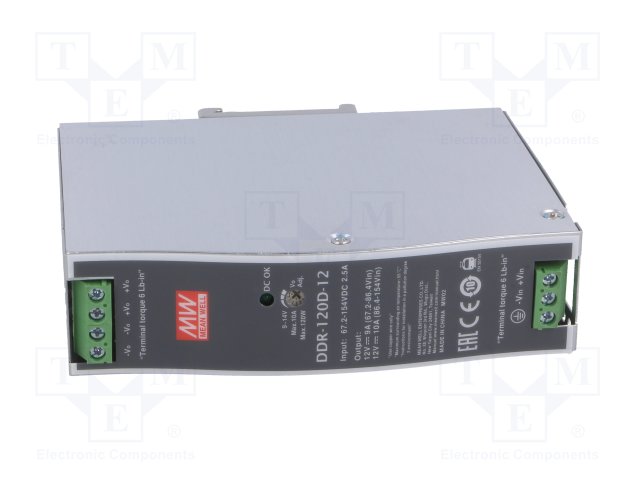 MEAN WELL DDR-120D-12