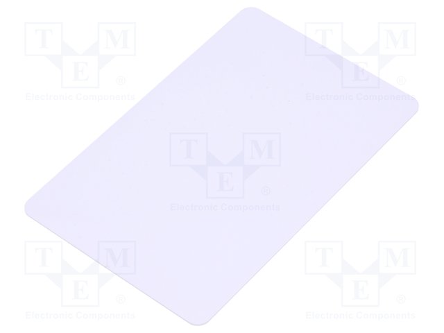 GOODWIN PVC WHITE CARD TK4100 WITH THERMAL UV