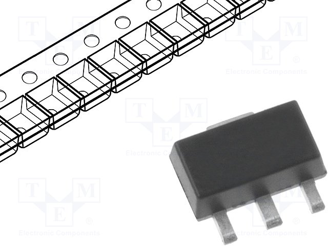DIODES INCORPORATED FCX790ATA