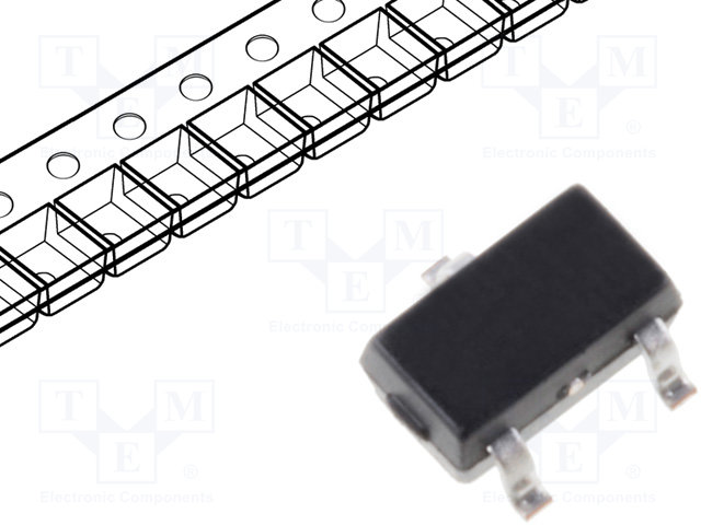 DIODES INCORPORATED DMP2100UQ-7