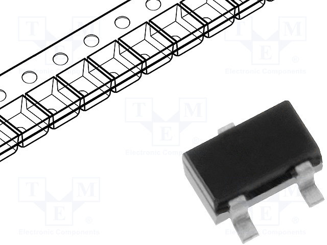 DIODES INCORPORATED DMN55D0UT-7