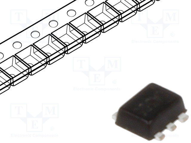 DIODES INCORPORATED DMC2450UV-7
