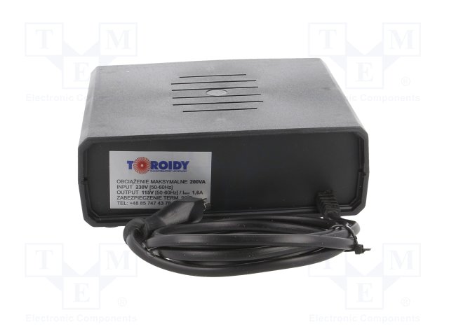 TOROIDY ATS200VA-230/110V