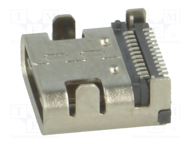 ADAM TECH USB-C31-S-RA-SMT-BK